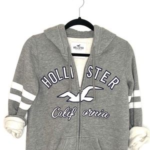 HOLLISTER zip up hoodie